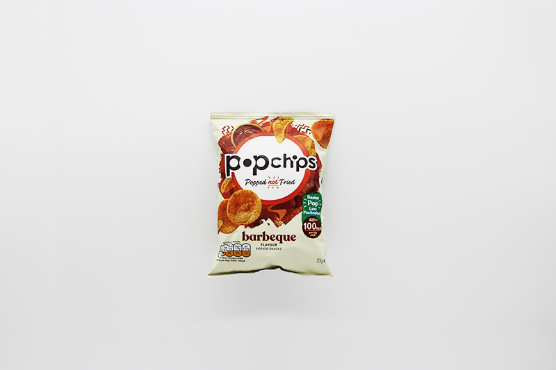 Popchips Barbeque Potato Chips 24 x 23g