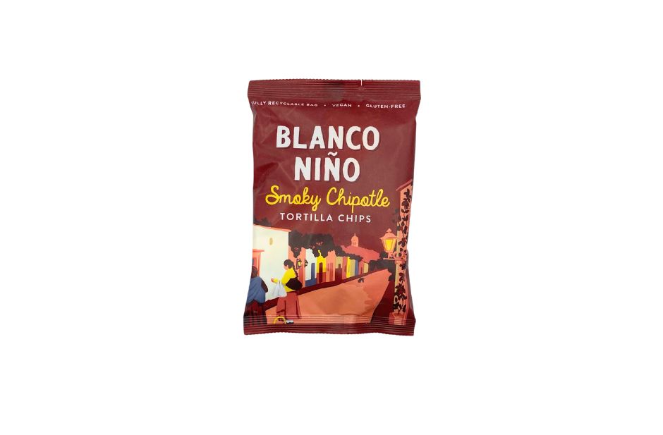 Blanco Nino Tortilla Chips Smoky Chipotle 24x45g