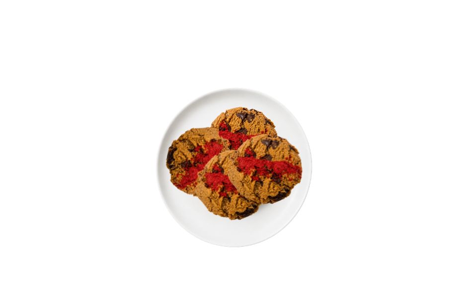 Raspberry Chocolate Chip Cookies 6pcs