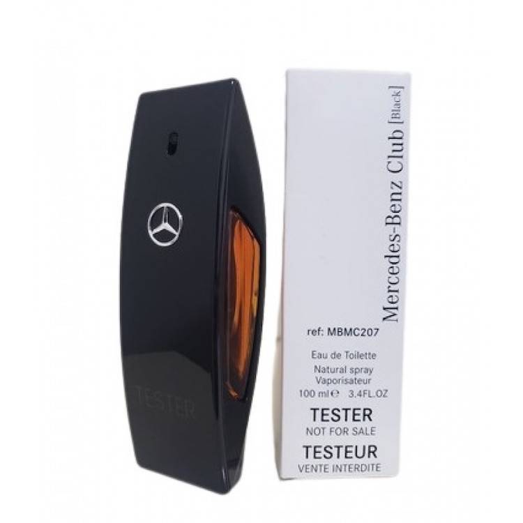 Mercedes-BenZ CLUB Black Men EDT 100ml / 3.4 Fl. OZ Tester