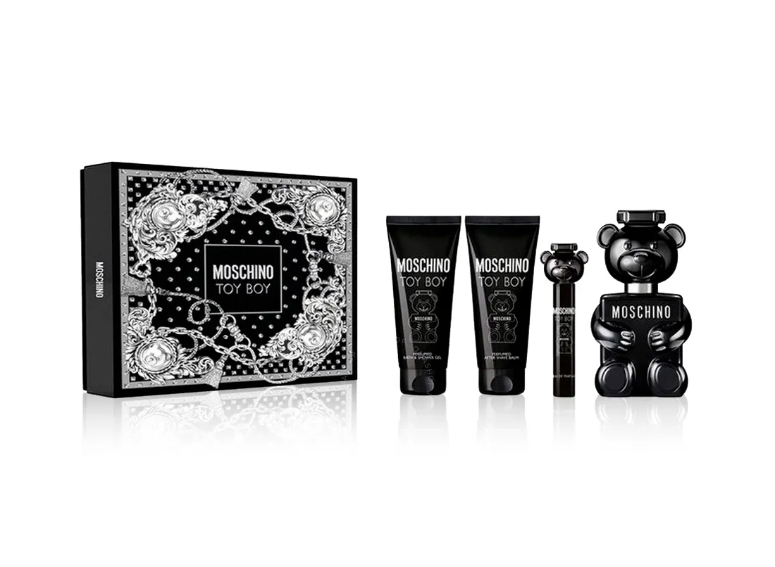 Moschino Toy Boy Men EDP 100ml / 3.4 Fl. Oz 3 Piece GIFT Set