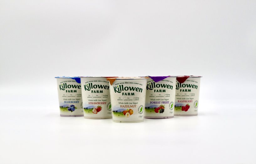 Killowen Yogurts Mixed Pots Case 12 x 135g