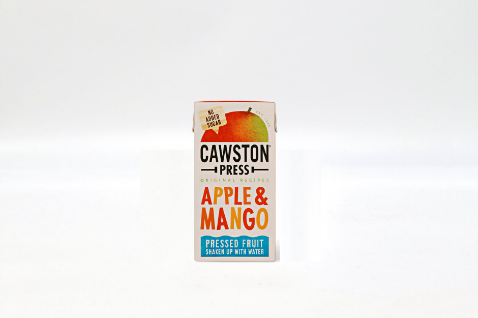 Cawston Press Apple & Mango Fruit Water  18 x 200ml