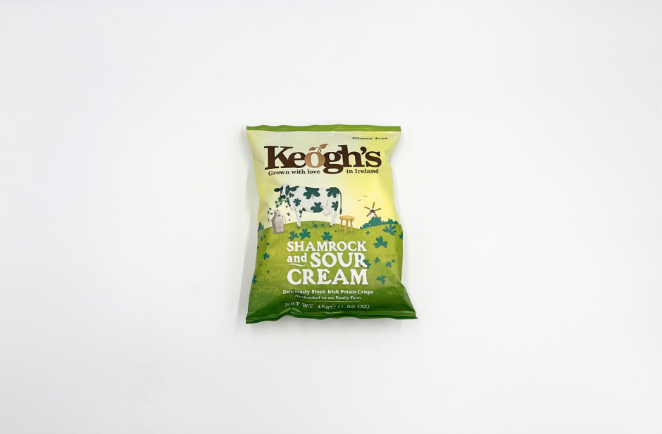 Keoghs Shamrock & Sour Cream 24 x 45g