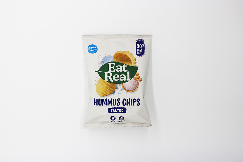 Eat Real Hummus Sea Salt Chips 18 x 45g