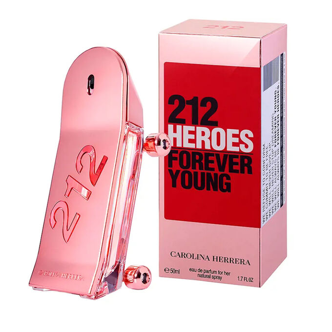 Carolina Herrera 212 Heroes Forever Young Women EDP 50ml / 1.7 Fl. Oz