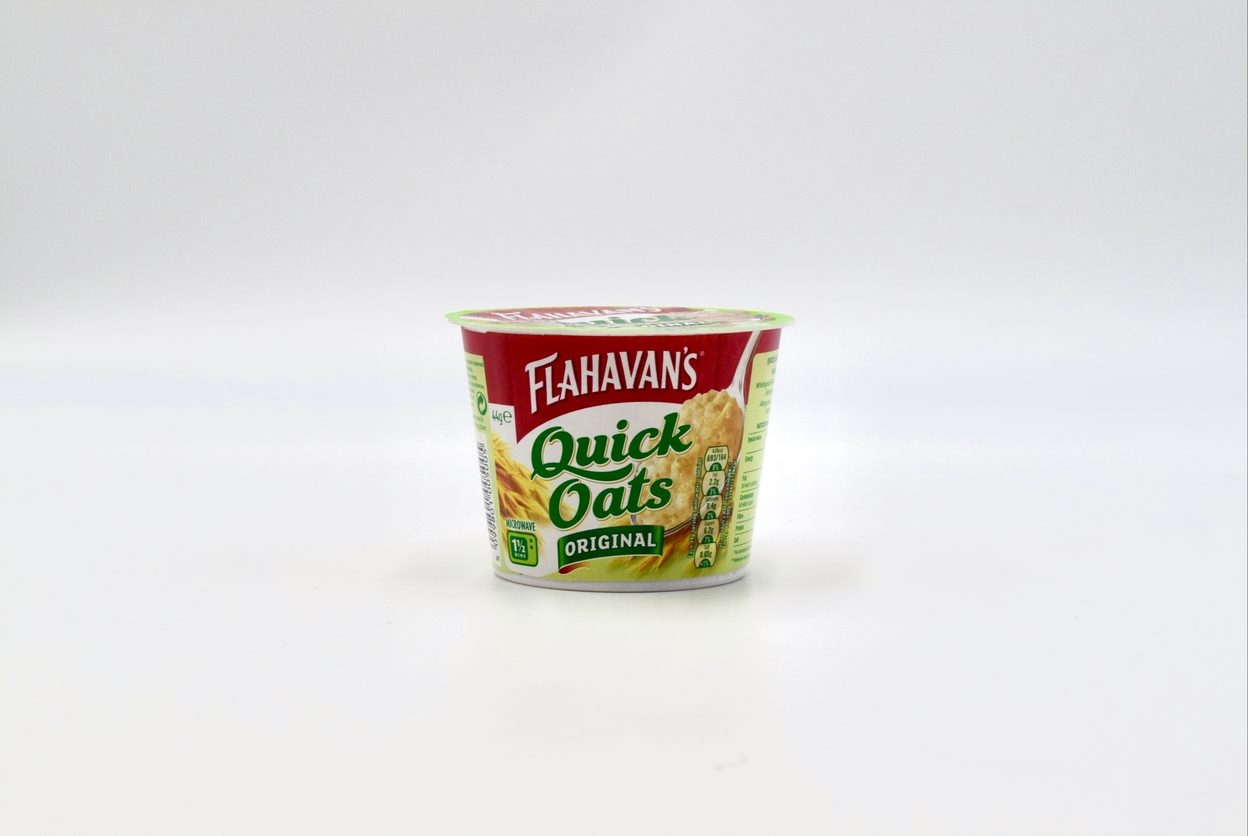 Flahavans Quick Oats Individual Pots 12 x 44g