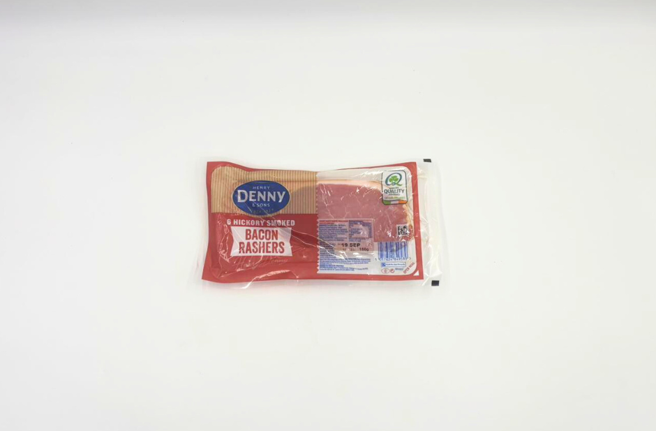 Denny Hickory Smoked Bacon Rashers 180g