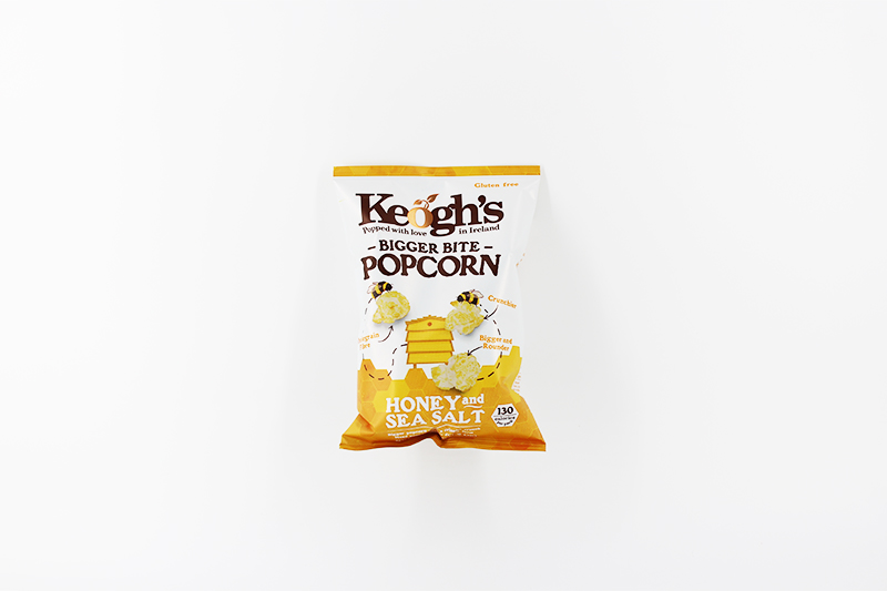 Keoghs Honey and Sea Salt PopCorn 24 x 30g