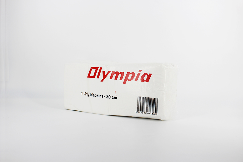 Olympia Napkins White 1 Ply 30CM 500pc