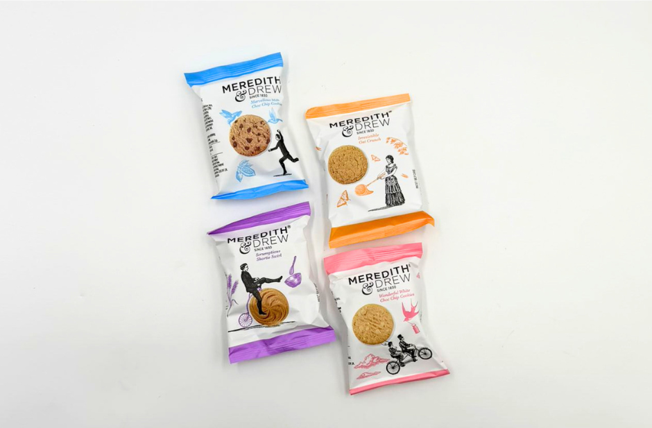 Meredith & Drew Assorted Mini Pack Biscuits 1 x 100pcs