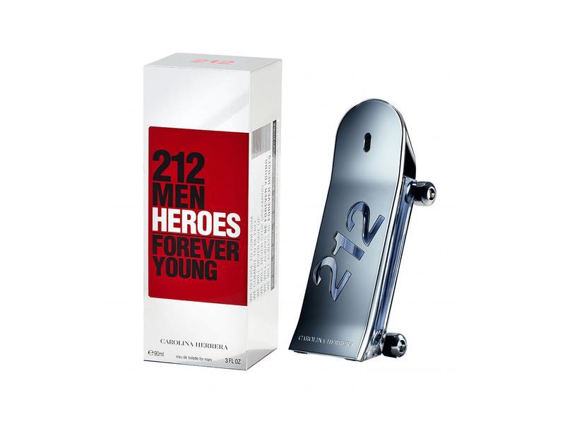 Carolina Herrera 212 Heroes Forever Young Men EDT 90ml / 3.0 Fl. Oz