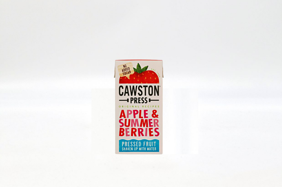 Cawston Press Apple & Summer Berries Fruit Water 18 x 200ml