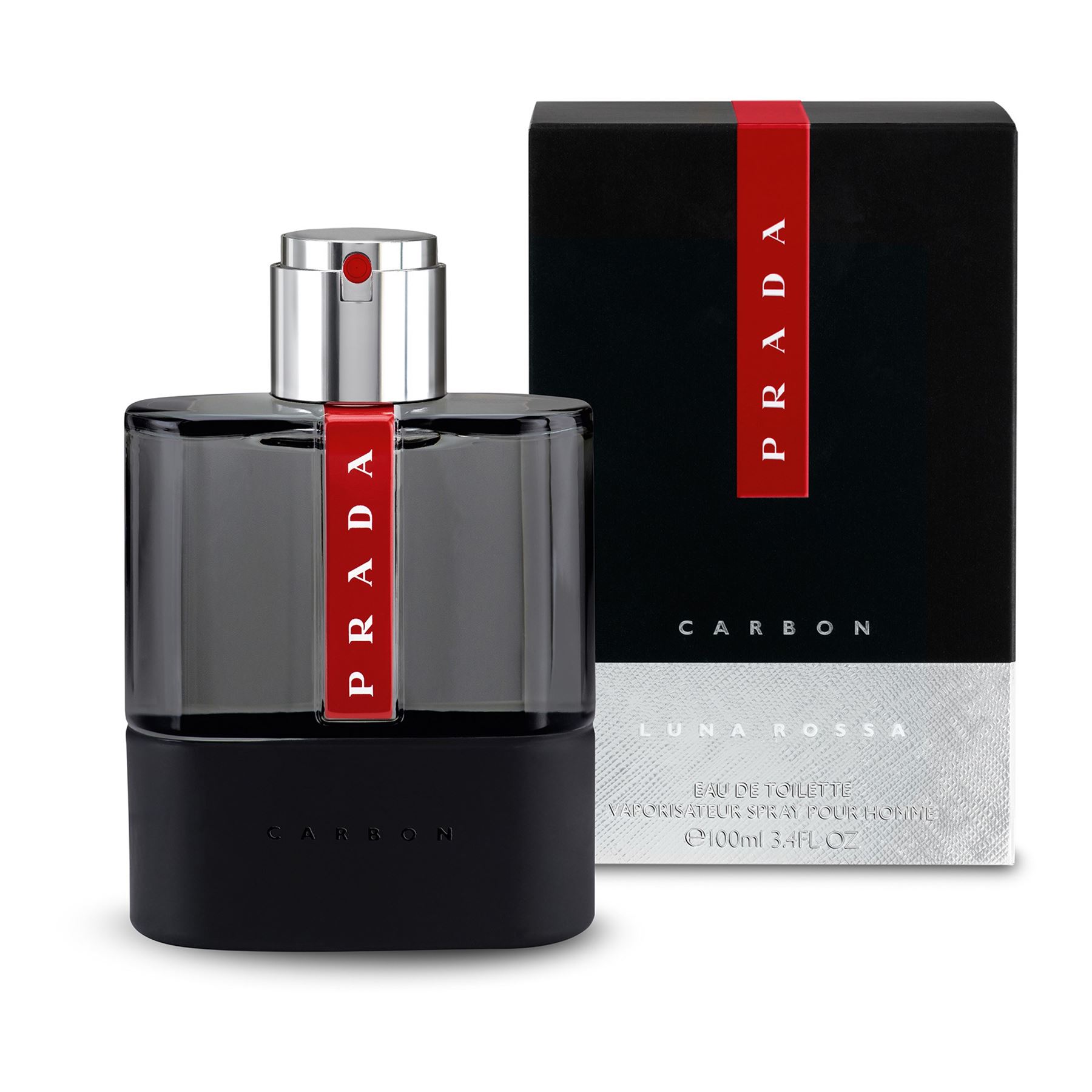 Prada Luna Rossa Carbon Men EDT 100ml / 3.4 Fl. Oz