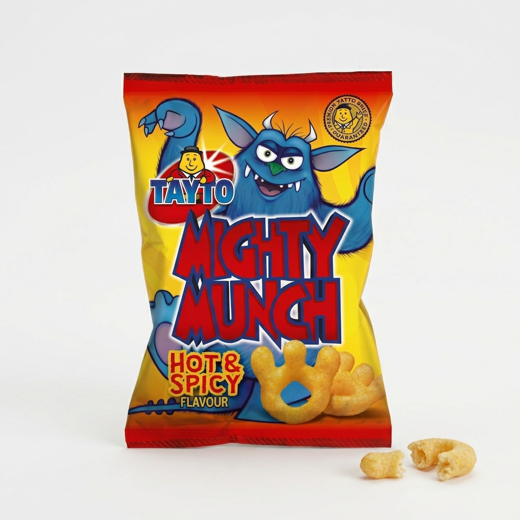 Halloween-Tayto Mighty Munch Crisps 50x31g