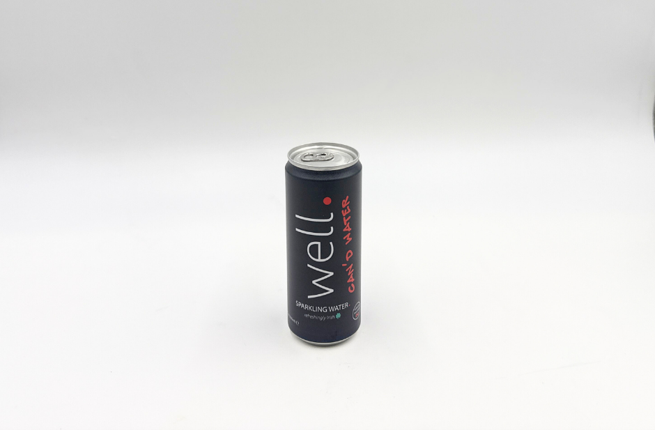 Well Canned Sparkling Water Can 24 x 330ml