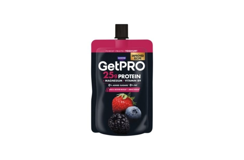 Danone GetPro Forest Fruits Yoghurt Pouch 6x200g