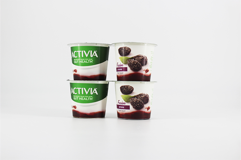 Activia Prune Fusion Yogurt Pots Case 4 x 115g