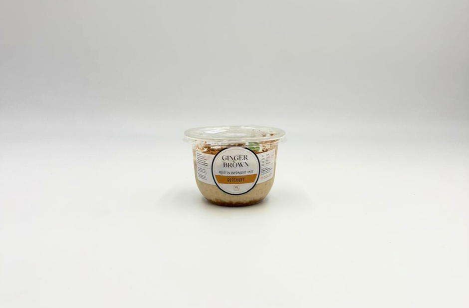 Ginger & Brown Biscoff Protein Overnight Oats 185g