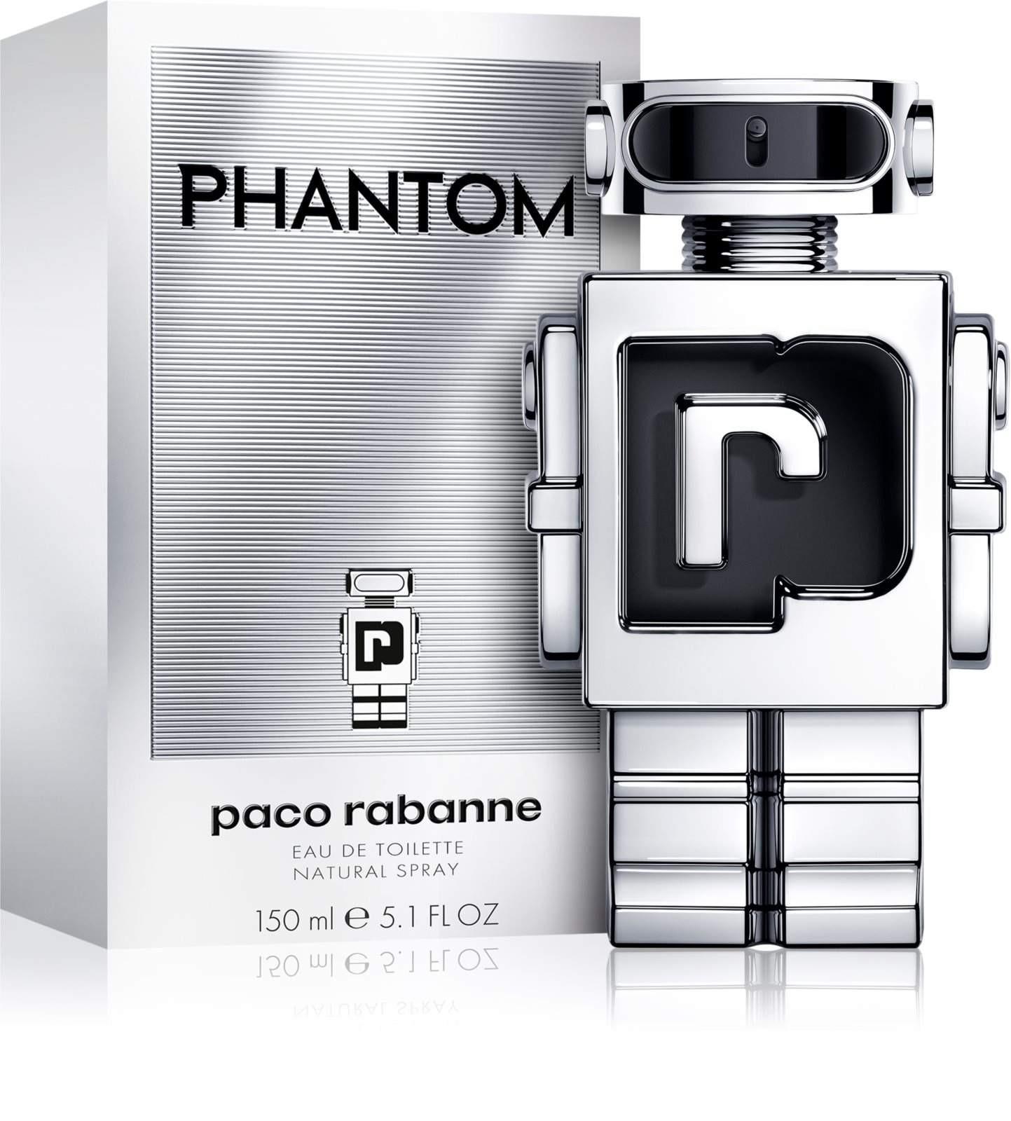 Paco Rabanne Phantom Men EDT 150ml / 5.0 Fl. Oz Refillable