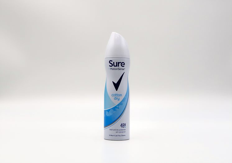 Sure Anti Perspirant Aerosol  Cotton Fresh Female 6 x 150ml