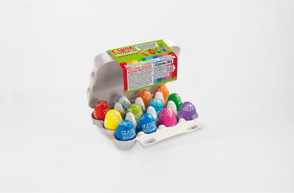Tony's Chocolonely Assorted Egg Pack - Easter( 150g  unit)