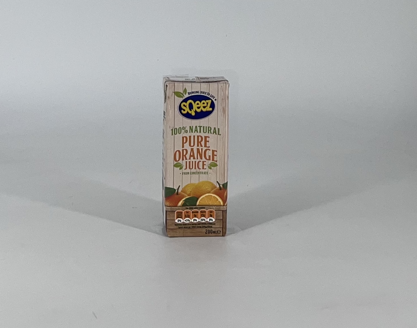 Sqeez Sunshiny Orange Juice Carton 27 x 200ml