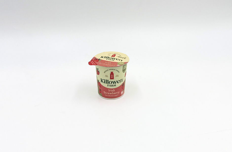 Killowen Yogurts Strawberry Case 12 x 135g