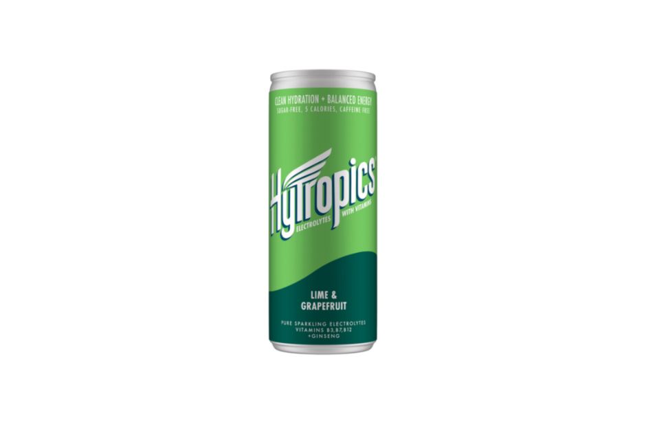 Hytropics Lime & Grapefruit Sparkling Electrolytes Can 12x250ml