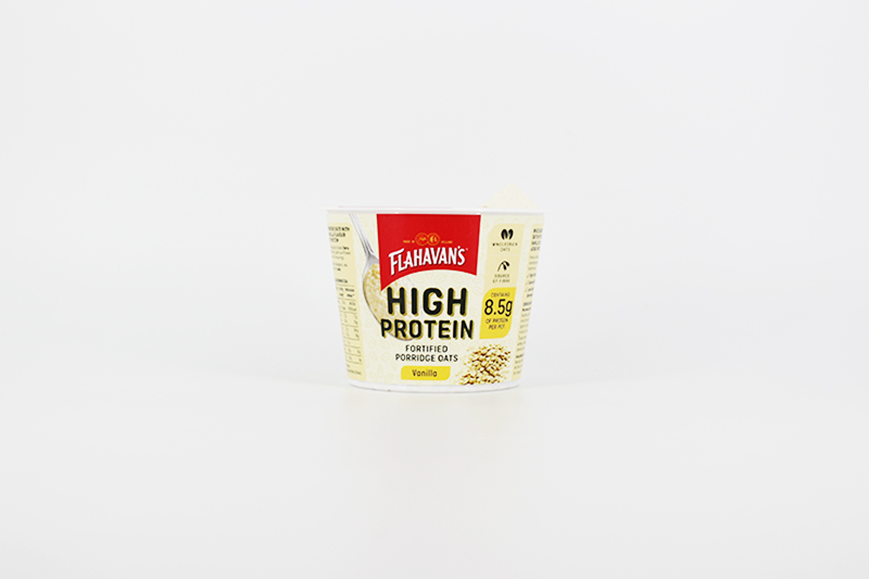 Flahavans Quick Oats High Protein Individual Pots 12 x 44g