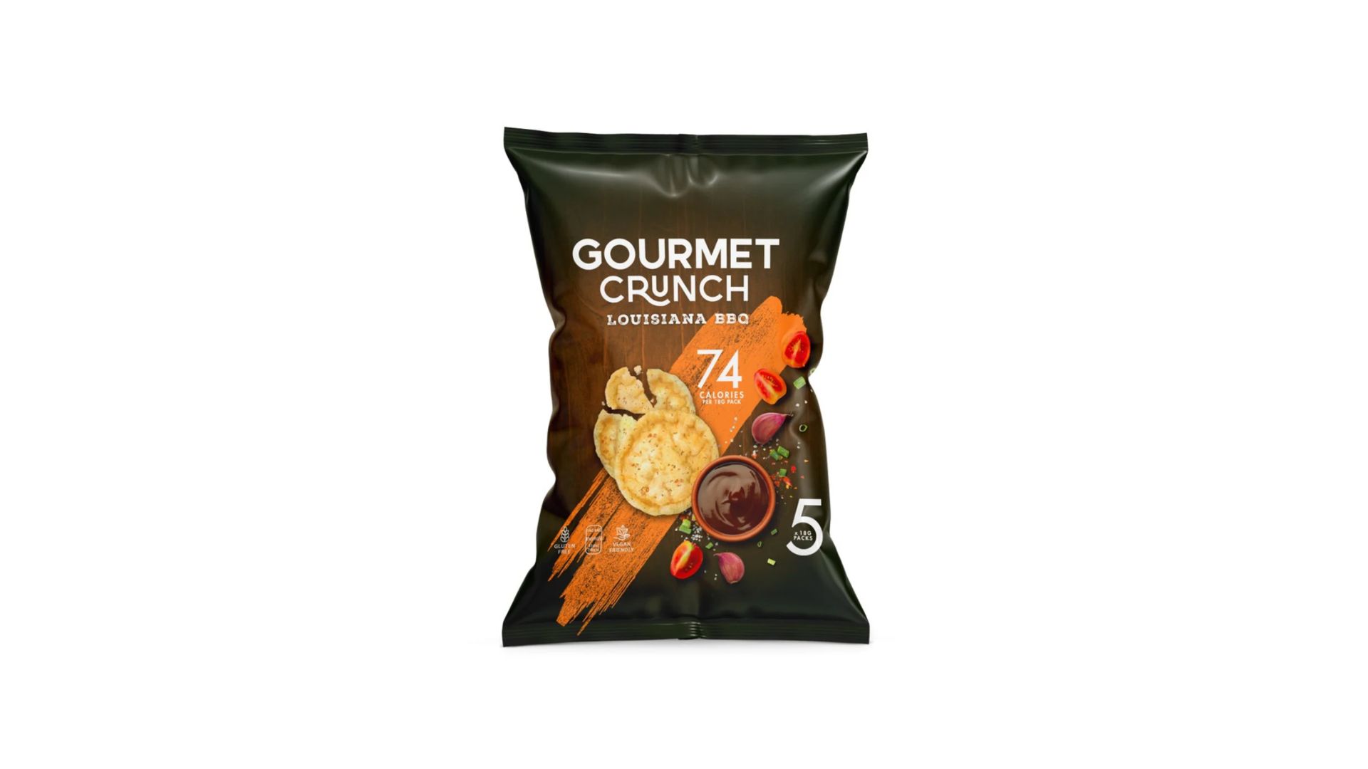 Gourmet Crunch Louisianna BBQ6x5x18gm