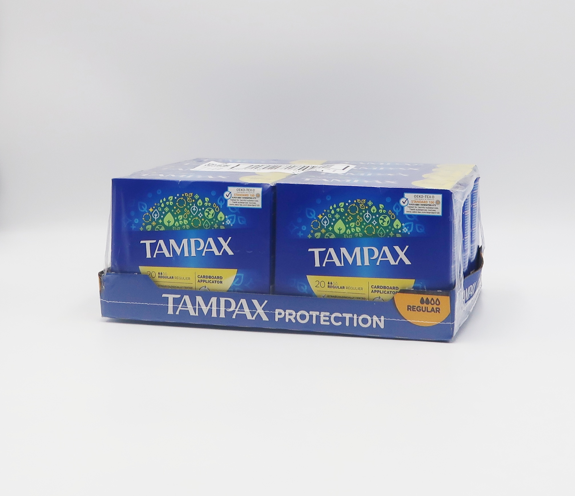 Tampax Regular Tampons With Cardboard Applicator 8 x 20 pc