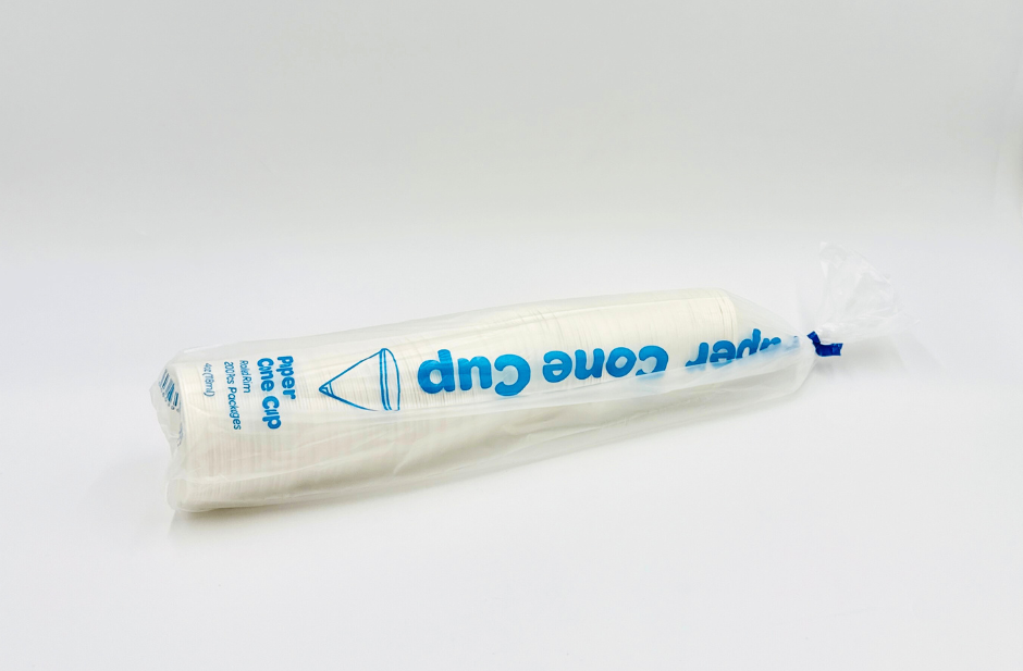 4Oz Water Drinking Cone Cup White (Pack of 5000)