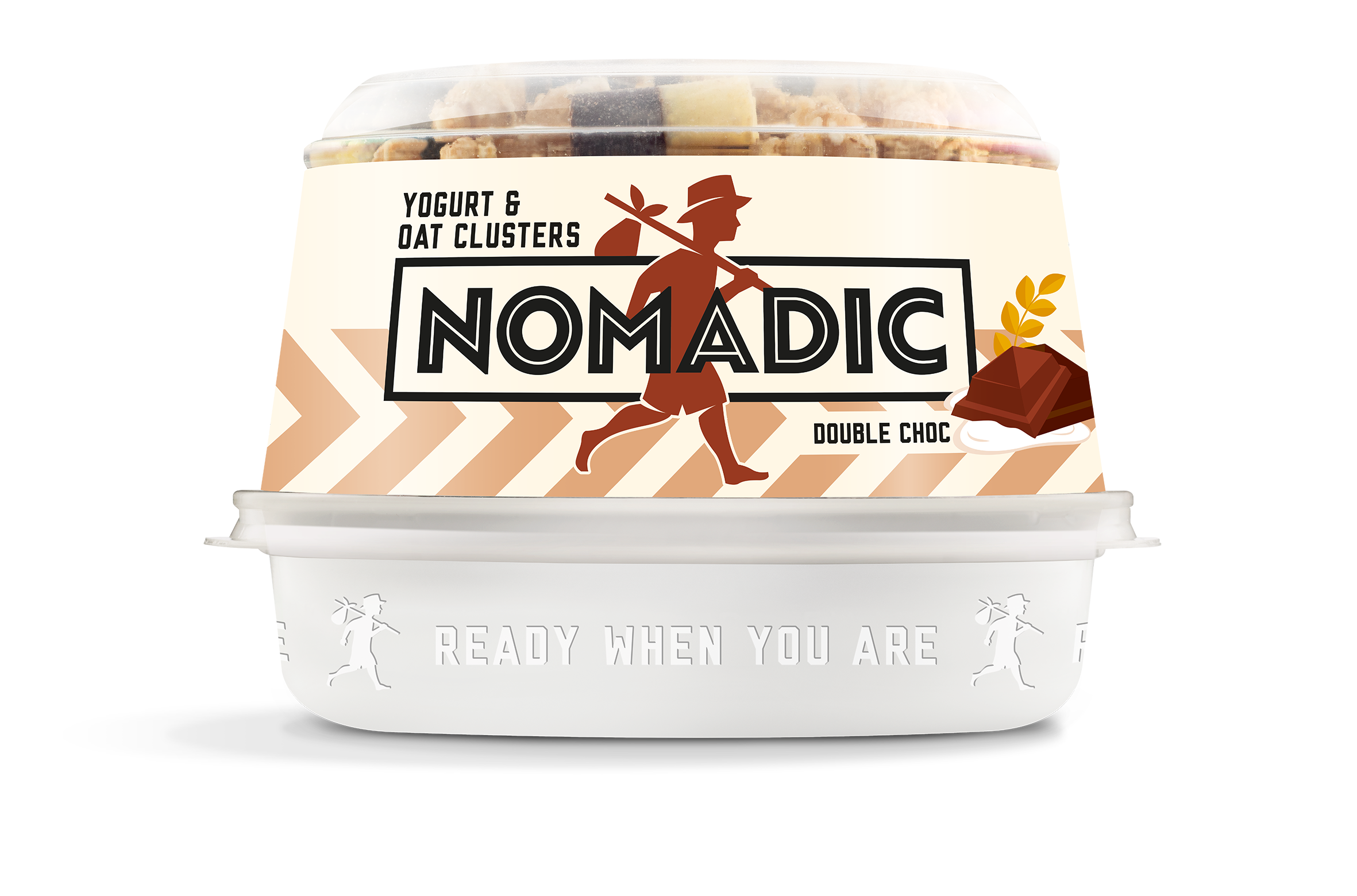 Nomadic Yogurt & Oat Clusters Chocolate 6 x 169g
