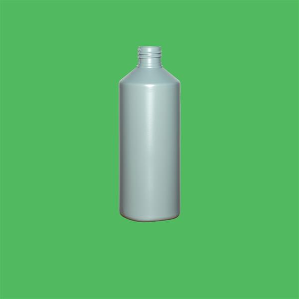 Bottle 500ml Swipe Recycled HDPE Natural 28mm