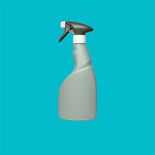 Dispensing Trigger Bottle 500ml Recycled HDPE Natural with Grey/White Trigger Spray  35% PCR