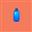 Bottle 100ml Boston PET Blue 20mm