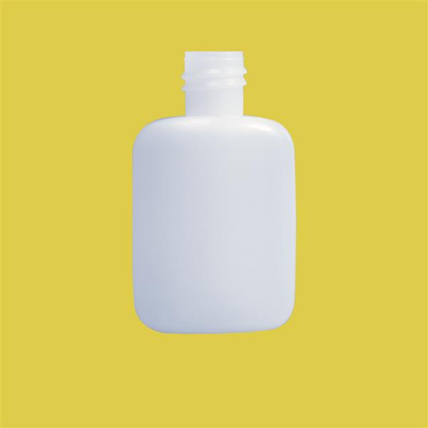 Bottle 30ml Oval HDPE Natural 18mm