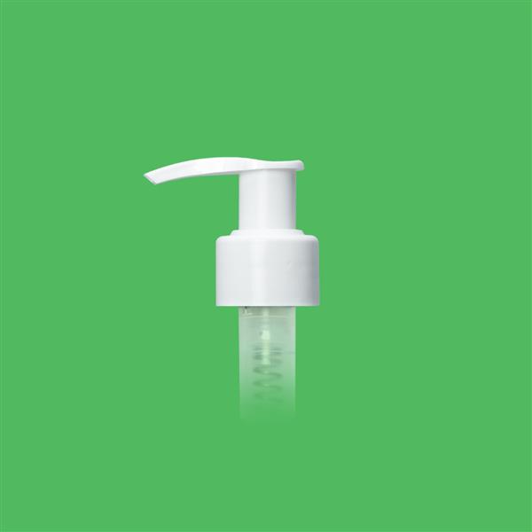 Lotion Pump 24mm 410 Smooth White