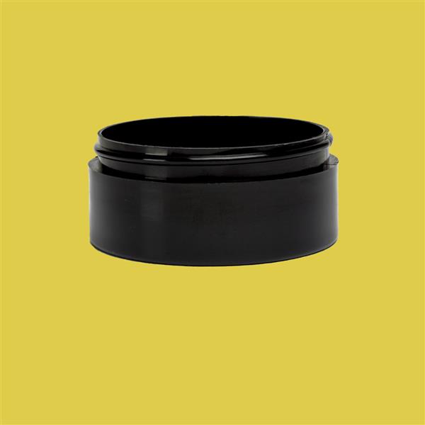 Jar 50ml Polypropylene Black 70mm