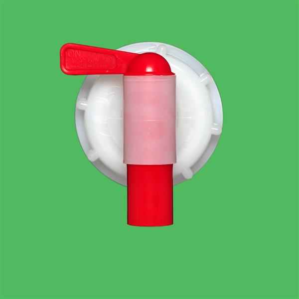 Jerrycan Tap 61mm Natural Cap Red Tap