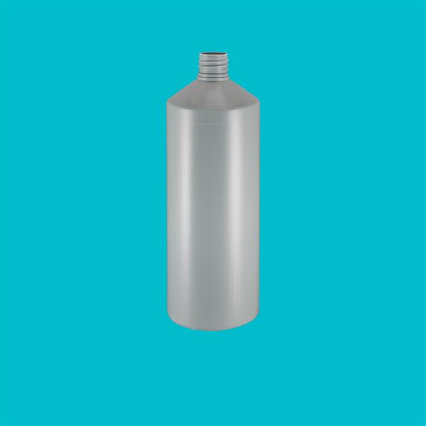 Bottle 1000ml Swipe Recycled HDPE Natural 28mm