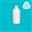 Bottle 100ml Boston Round HDPE Natural 20mm 30% PCR