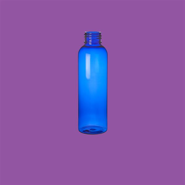 Bottle 125ml Tall Boston PET Blue 24mm