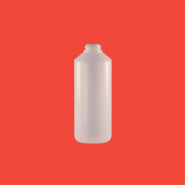 Bottle 500ml Sauce HDPE Natural 31mm